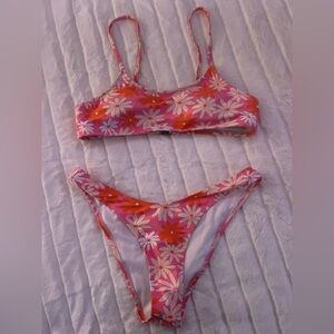 floral bikini set